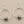 Load image into Gallery viewer, Silver hoop earrings with small round beads on a gray background
