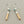 Load image into Gallery viewer, silver, copper and turquoise drop earrings
