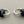 Load image into Gallery viewer, Silver hoop with black onyx disc earrings
