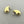 Load image into Gallery viewer, Brass droplet stud with silver post
