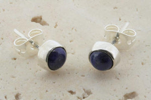 lapis stud - 6mm - Makers & Providers