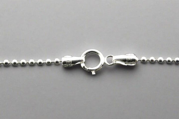 1.2mm Sterling Silver Ball Chain Necklace - Makers & Providers