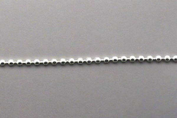 1.2mm Sterling Silver Ball Chain Necklace - Makers & Providers