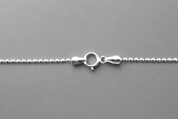 1.2mm Sterling Silver Ball Chain Necklace - Makers & Providers