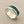 Load image into Gallery viewer, Green resin band ring - sterling silver
