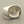 Load image into Gallery viewer, Silver ring on a gray background
