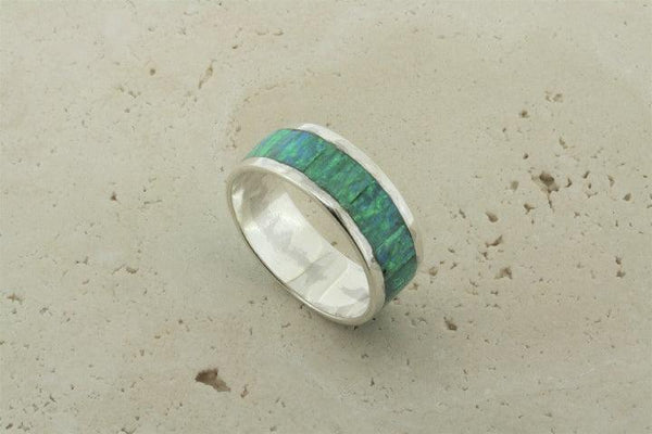 opal band - green