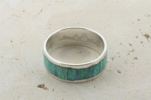 opal band - green - Makers & Providers