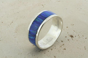 opal band - blue - Makers & Providers