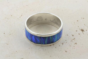 opal band - blue - Makers & Providers