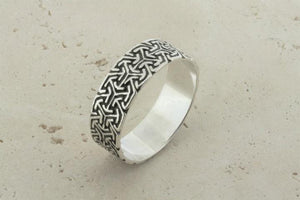 geometric band - silver - Makers & Providers