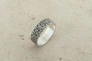 geometric band - silver - Makers & Providers