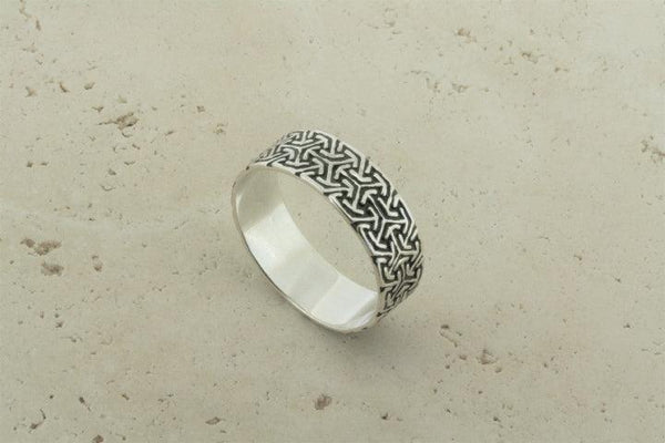geometric band - silver - Makers & Providers