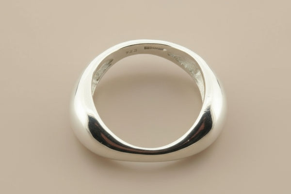 Silver Burbuja ring - sterling silver