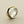 Load image into Gallery viewer, Concave hammered silver ring with brass spinner
