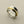 Load image into Gallery viewer, Concave hammered silver ring with brass spinner
