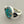 Load image into Gallery viewer, A sterling silver ring featuring a large circle turquoise stone with brown matrix veining, set against a dark gray textured background.
