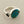 Load image into Gallery viewer, Bronzed turquoise circle disc ring
