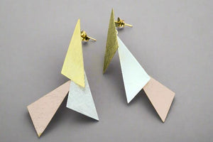 Asteria stud - silver, gold, rose gold - Makers & Providers