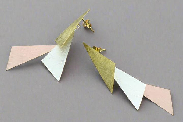 Asteria stud - silver, gold, rose gold - Makers & Providers