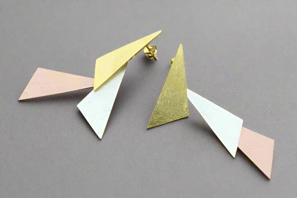 Asteria stud - silver, gold, rose gold - Makers & Providers