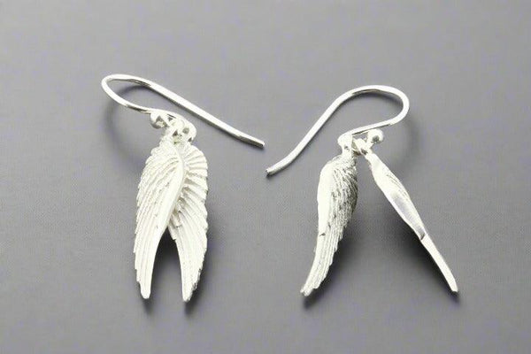 Asherah wings earrings - silver - Makers & Providers