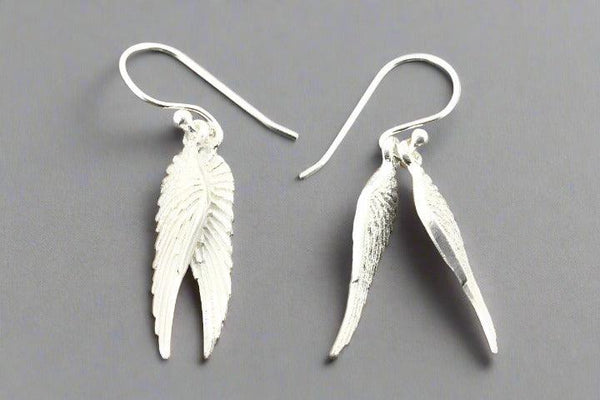 Asherah wings earrings - silver - Makers & Providers