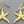 Load image into Gallery viewer, Starfish hook earring - 22 Kt gold over silver
