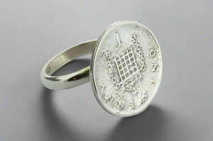 Sterling Silver Penny Ring - Makers & Providers