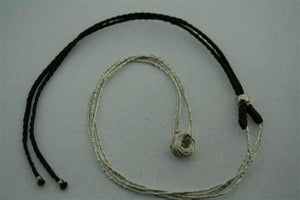 2 strand silver necklace - reel - Makers & Providers