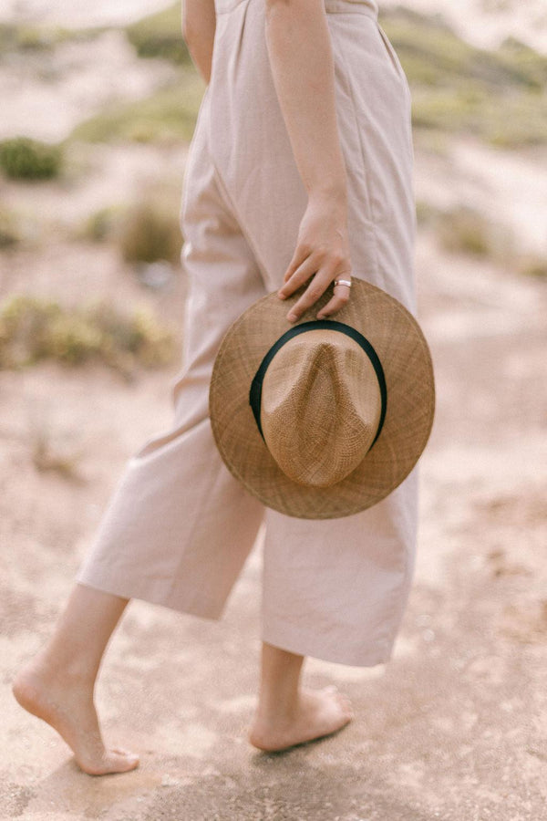 Panama Hat - Fedora - Tobacco - Makers & Providers