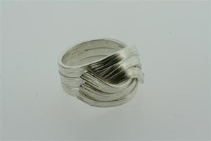 3 Strand Sterling Silver Twist Ring - Makers & Providers