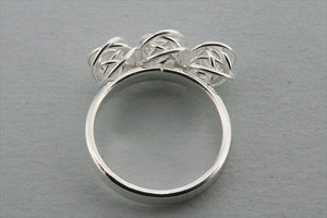 3 Knotted Sterling Silver Ring - Makers & Providers