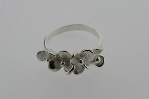 4 Flor Sterling Silver Ring - Makers & Providers