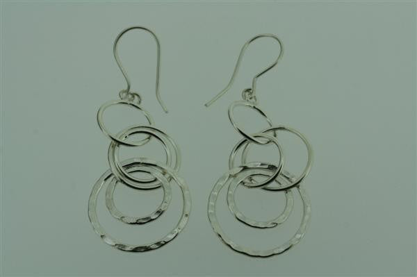 5 x ring hoop earring