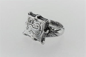 sterling silver signet ring