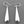 Load image into Gallery viewer, Flattened tubular drop earring - sterling silver - Makers &amp; Providers
