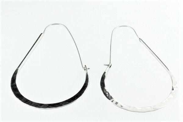 sterling silver hoop earrings