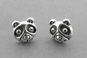 Panda studs - sterling silver - Makers & Providers