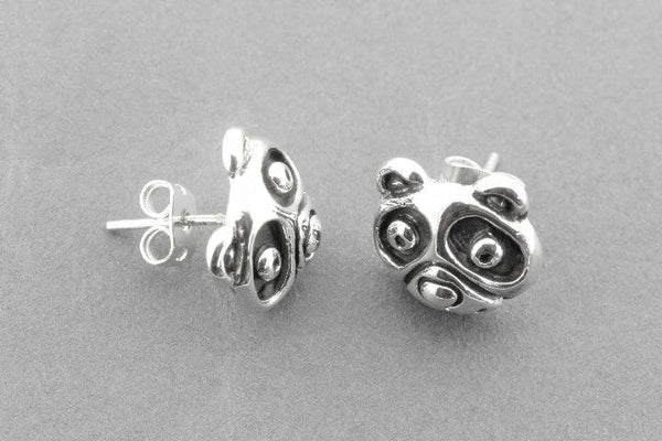 Panda studs - sterling silver - Makers & Providers