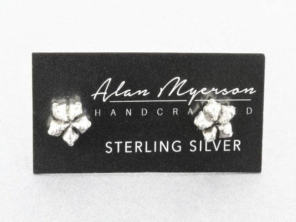 silver peyote stud