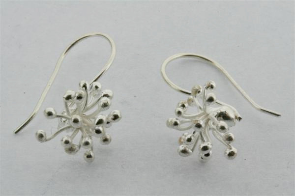 Agapantha earring - pure silver - Makers & Providers