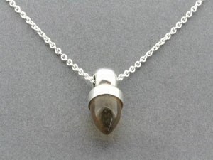 acorn pendant necklace - amber - Makers & Providers