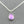 Load image into Gallery viewer, Amethyst teardrop silver pendant necklace
