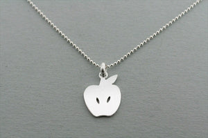 apple pendant on 45cm ball chain - Makers & Providers