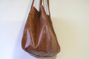 Papaya Bag - antique tan - Makers & Providers