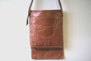 Satchel - antique tan - Makers & Providers