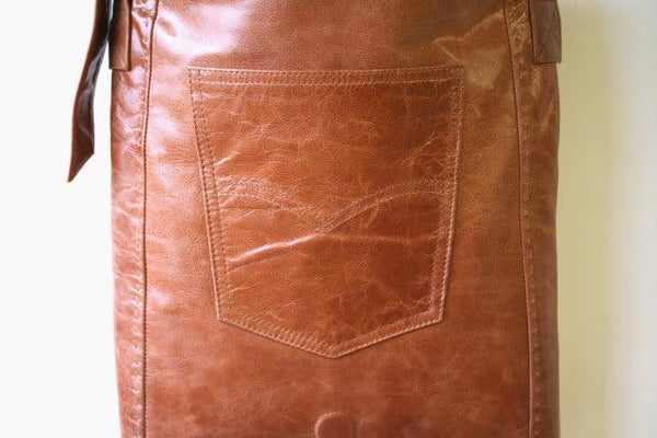 Satchel - antique tan - Makers & Providers