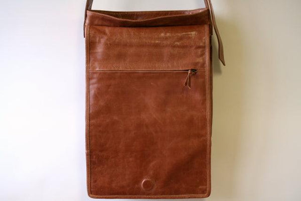 Satchel - antique tan - Makers & Providers