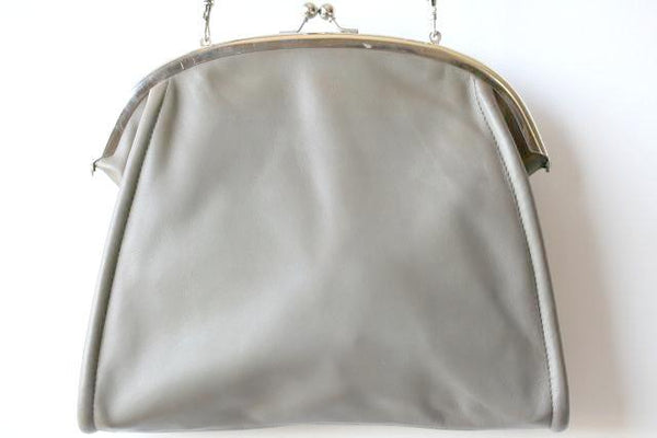 Jeanne frame bag - grey - Makers & Providers